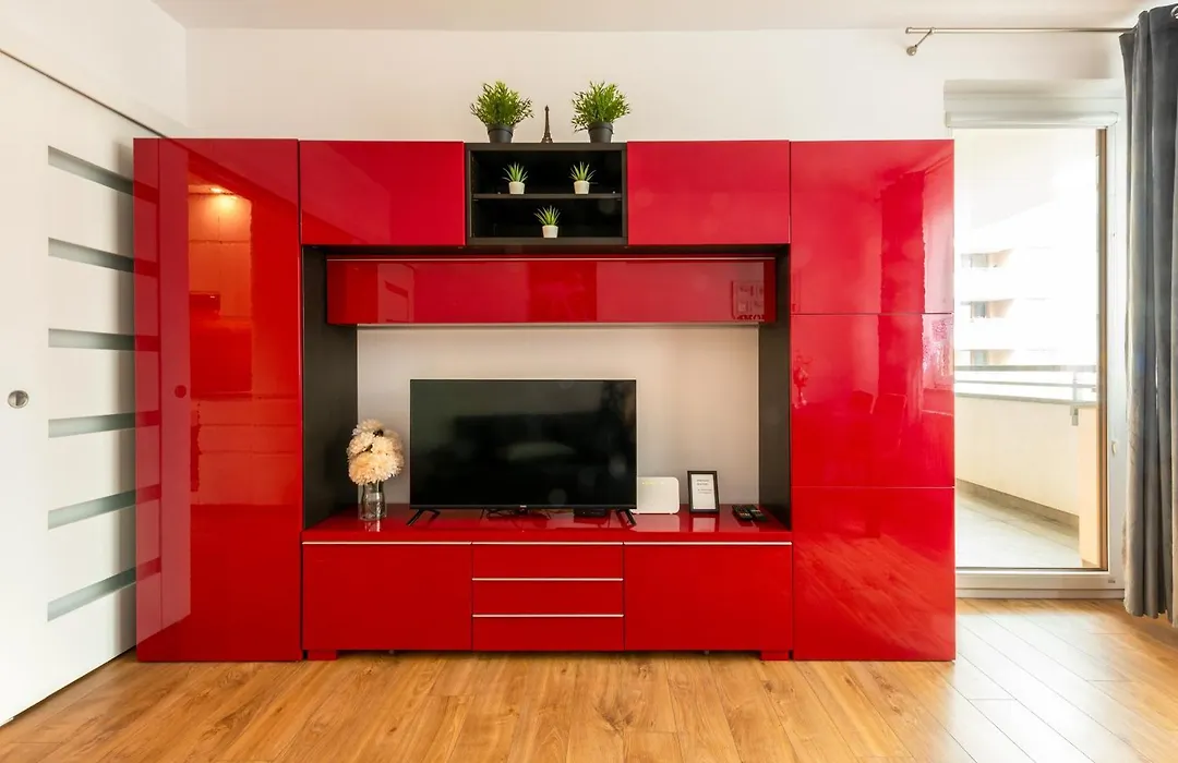 Apartment Blue Pearl 2 Rooms Down Town 4 Persons Balcony Free Parking-1